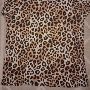 PINK Victoria's Secret Leopard Print Kids Tee
